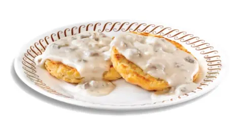 GRILLED BISCUIT & GRAVY $3.95